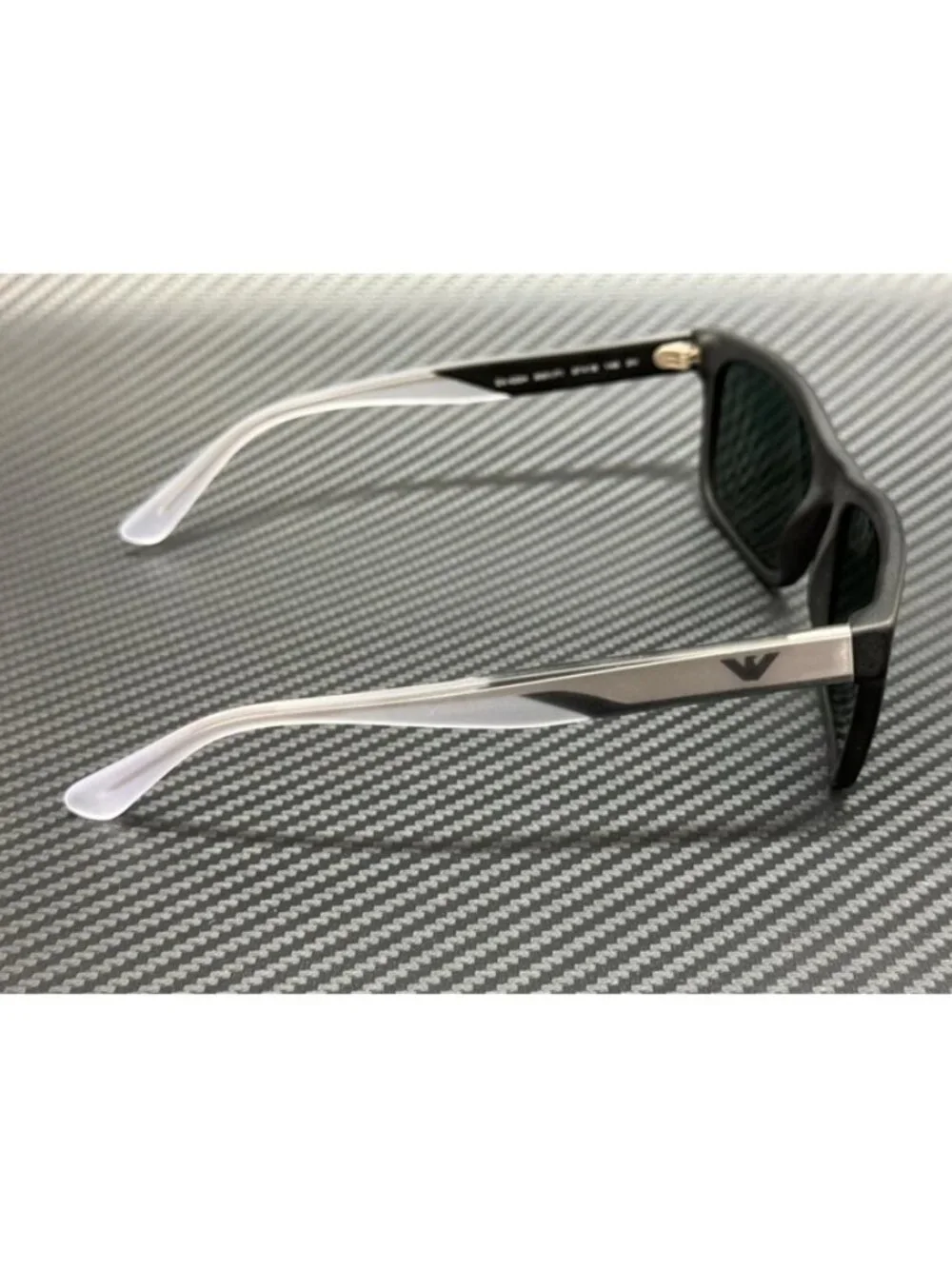 New Emporio Armani Men Matte Black Sunglasses 57-19-145